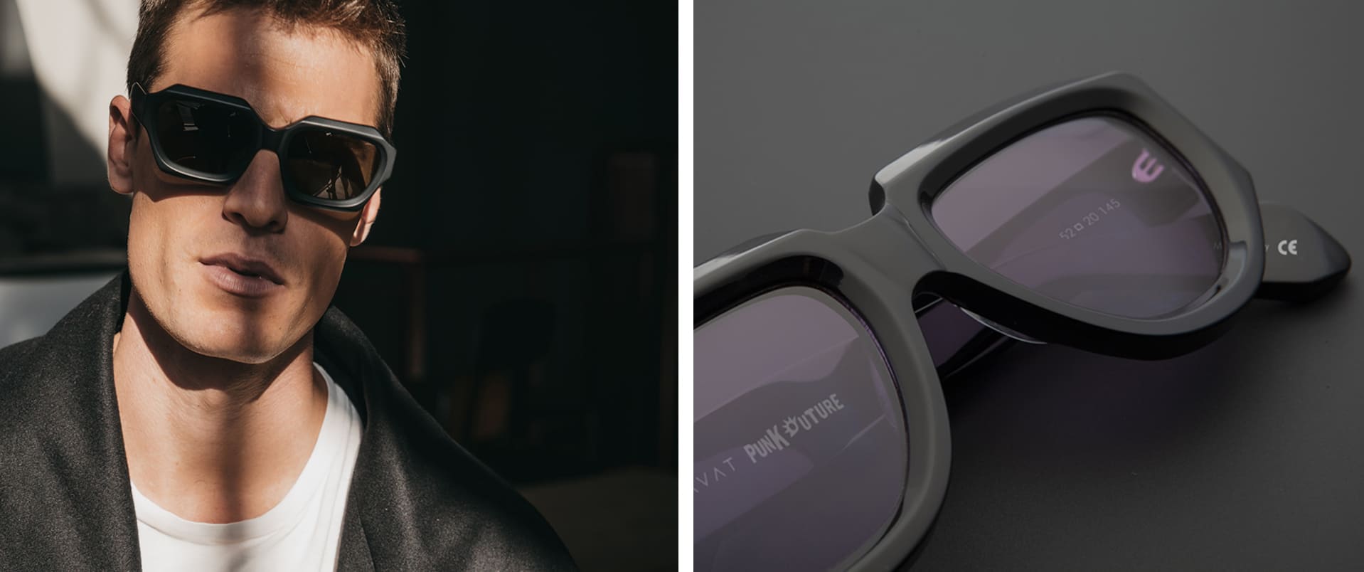 Authentic and rare Punk Series Tavat sunglasses designed by Masunaga Sunset vibes! ? This beautiful combination is the Masunaga  main image 3